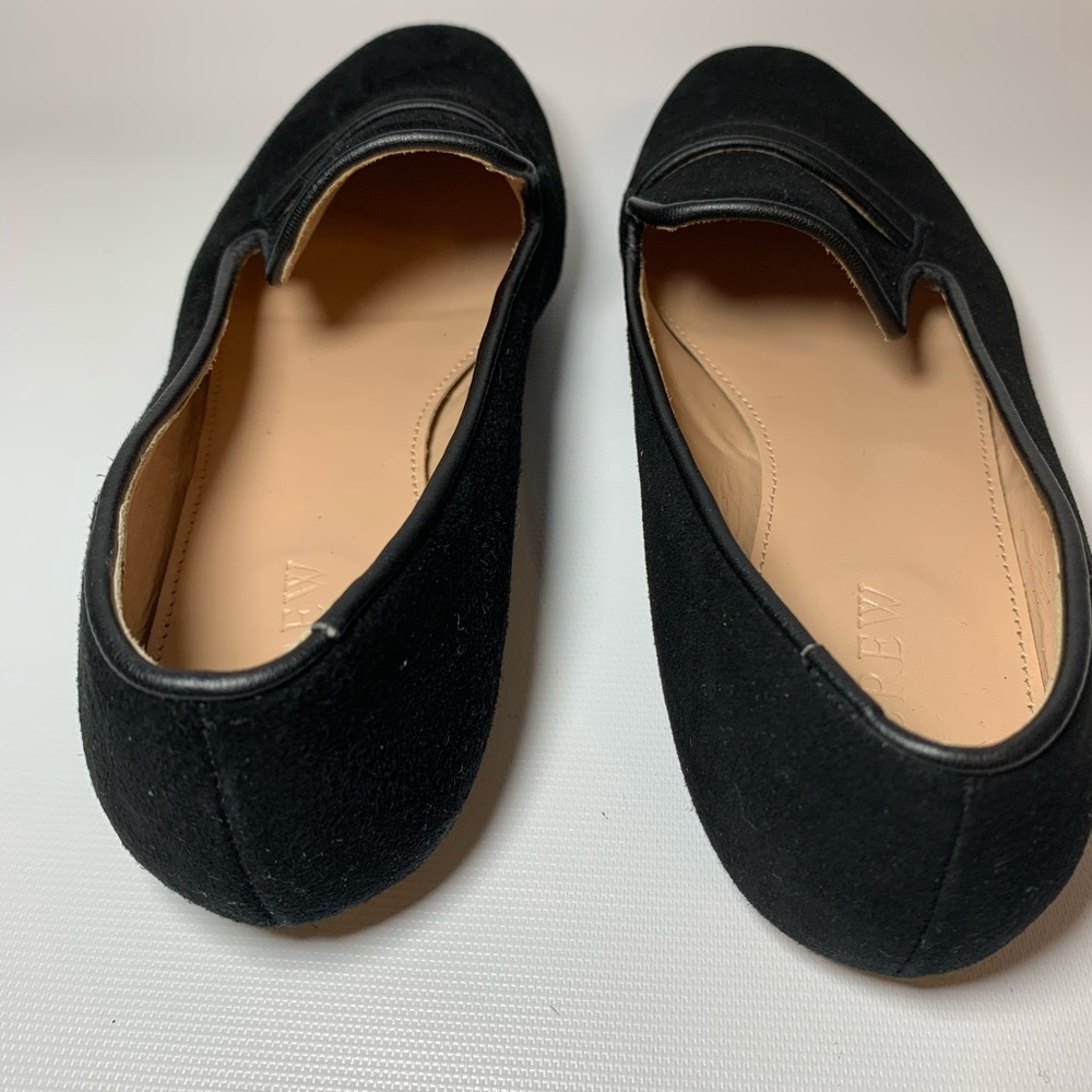 J.Crew black Georgie suede penny - Picture 5 of 9